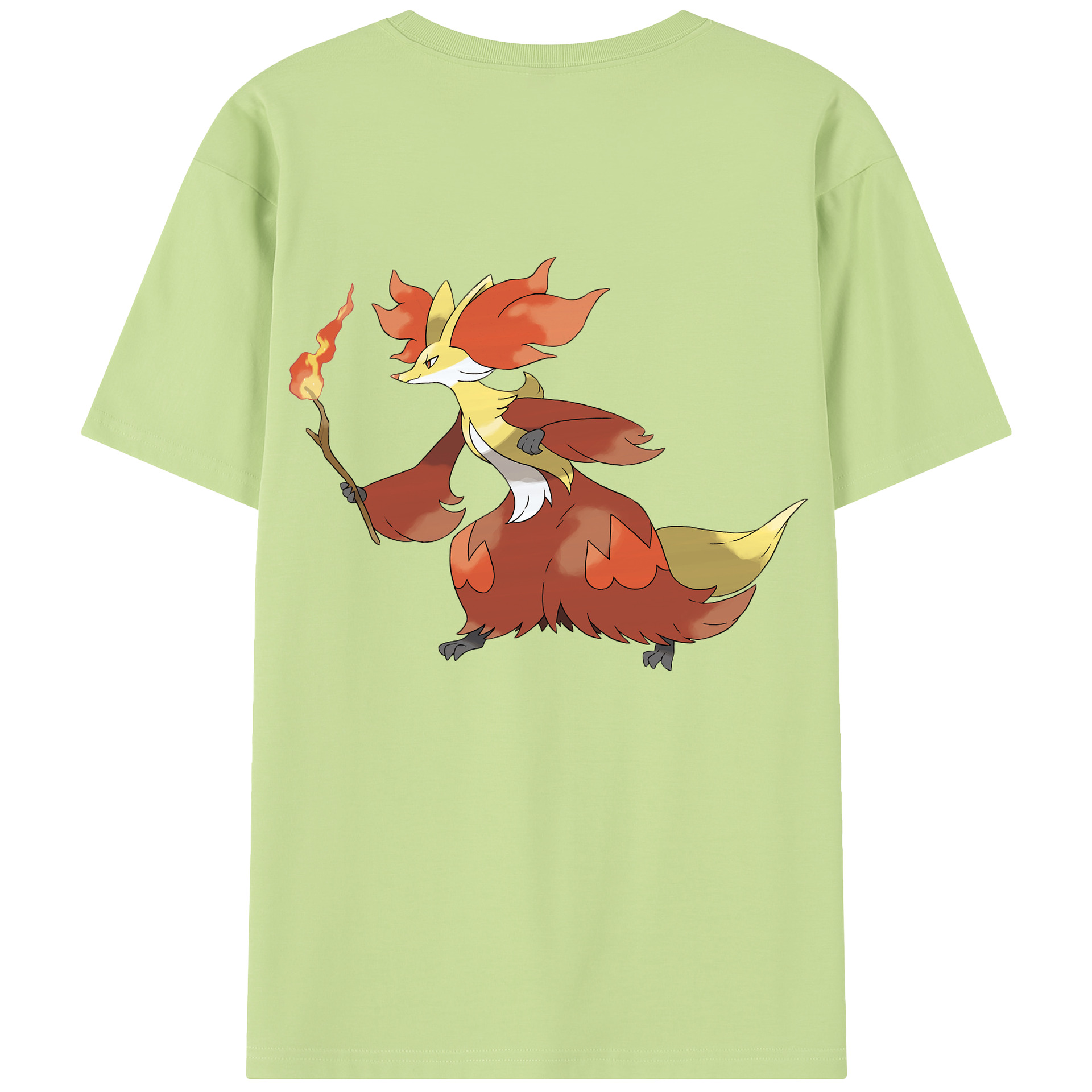 （画像用） ポケットモンスター Pokémon 綿100％半袖Tシャツ（背面プリント）